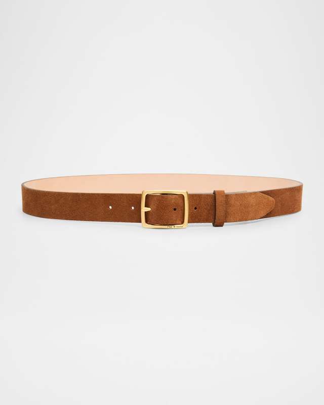 Suede Boyfriend Belt
